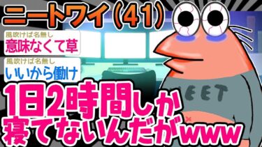 動画で見る⇒【2ch面白いスレ】「寝る時間ってもったいないよねｗ」→結果wwww【ゆっくり解説】【バカ】【2chの面白い話題】