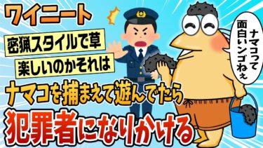 動画で見る⇒【2ch面白スレ】ワイニート、ナマコを捕まえて遊んだ結果→とんでもないことになる【ゆっくり解説】【なんJ民の巣窟】