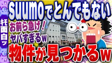 【ハチとオシン 】【ｷﾓ面白い2chスレ】【朗報】suumoで中古のとんでもない物件がwお前ら急げ！驚愕の値段に爆笑www【ゆっくり解説】