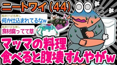 【2chの面白い話題】【悲報】「なんかマッマの料理食べるといつもお腹痛いんやが」→結果wwww【2ch面白いスレ】○