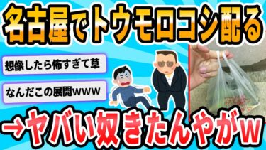 【2chが好きなんだお】【2ch面白いスレ】名古屋でトウモロコシ受け取ってくれる人🌽