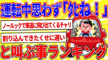 【鉄人28匹ギコ&しぃ】運転中思わず「ﾀﾋね！」と叫んでまうイベントランキング【2ch面白いスレゆっくり解説】