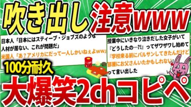 【2chウサバラ】【総集編】仕事で疲れて帰ってきた時はこれ見てとりあえず笑っとけ！100分耐久の腹筋崩壊2chコピペ412連発