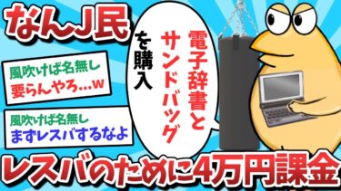 【俺たち天才なんJ民】【悲報】なんJ民、レスバのために4万円課金してしまうｗｗｗ【2ch面白いスレ】【ゆっくり解説】