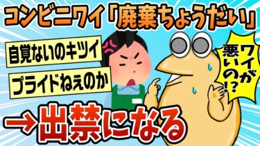 【なんJ民の巣窟】【2ch面白スレ】コンビニワイ「廃棄ある？」店員「ありますよ」ワイ「ちょうだい」【ゆっくり解説】