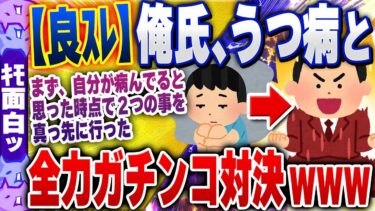 【ハチとオシン 】【ｷﾓ面白い2chスレ】【良スレ】持ってる知識を全部使って『うつ病』を迎撃した話をするw【ゆっくり解説】