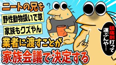 【なんJ民の巣窟】【2ch面白スレ】こどおじニートの兄貴を業者に渡すことが家族会議で決定した結果【ゆっくり解説】