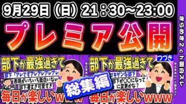 【きらめき2ch】【総集編】ゴキゲンな部下がついてから毎日が愉快【2ch面白いスレ】【プレミア公開】