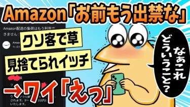 【なんJ民の巣窟】【2ch面白スレ】ワイ、○○をしただけでAmazon出禁になる【ゆっくり解説】