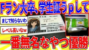 【鉄人28匹ギコ&しぃ】【学歴コンプ】Fラン大学を自慢して一番知名度がない奴が優勝ｗｗｗ【2ch面白いスレゆっくり解説】