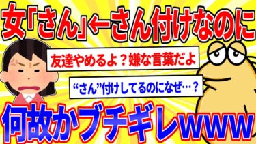 【鉄人28匹ギコ&しぃ】お前ら「女さんwww」女「友達やめるよ？嫌な言葉だよ？」ガチで効いてた模様【2ch面白いスレゆっくり解説】