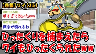 【2ch人情屋台】【悲報】ひったくりを捕まえたら俺もひったくられたww【2ch面白いスレ】