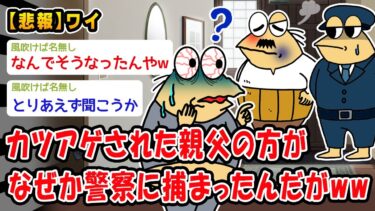 【2chおバカ問題児】【悲報】カツアゲされた親父の方がなぜか警察に捕まったんだがww【2ch面白いスレ】