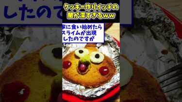 【2ch面白キッチン】【2ch面白いスレ】クッキーを手作りしたイッチの闇が深すぎるwww  #shorts