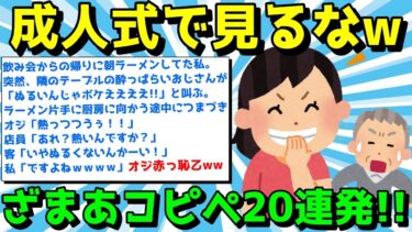 【ゆっくり君の2ch】【2ch面白いスレ】ざまあコピペで今年も笑え！スカッとするコピペ20連発！【ゆっくり解説】