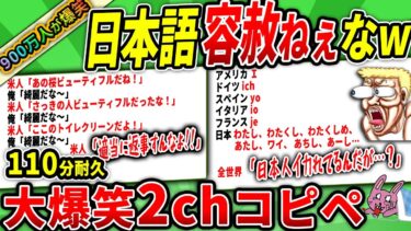 【2chウサバラ】【一挙放送】900万人が爆笑した！日本語の難しさが容赦なさすぎてまじ草www【110分耐久腹筋崩壊コピペ!!】