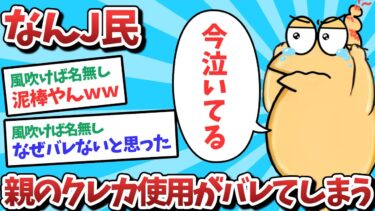 【俺たち天才なんJ民】【悲報】なんJ民、親のクレカ使用がバレてしまうｗｗｗ【2ch面白いスレ】【ゆっくり解説】x9gPb-67ftU