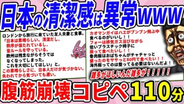 【2chウサバラ】日本の清潔さ、海外からしたらもはや魔術らしいwww【2chコピペ】