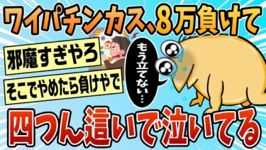 【なんJ民の巣窟】【2ch面白スレ】ワイ、8万負けて泣きながらパチンコ屋の通路でよつん這いになる【ゆっくり解説】