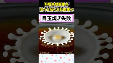 【2ch面白キッチン】【2ch面白いスレ】料理失敗画像を淡々と貼った結果www