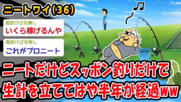 【2chおバカ問題児】【バカ】ニートだけどスッポン釣りだけで生計をたててはや半年が過ぎたw【2ch面白いスレ】