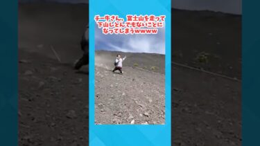 【2chホウソウキョク】【2chスレ】チー牛さん、富士山を走って下山した結果www