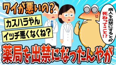 【なんJ民の巣窟】【2ch面白スレ】ワイ、薬局を出禁になったんやが【ゆっくり解説】